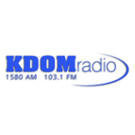KDOM radio 1580 AM 103.1 FM