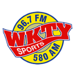 WKTY 580 AM and  96.7 FM