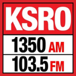 KSRO 1350 AM and 103.5 FM