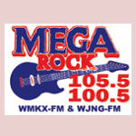 WJNG WMKX Mega Rock 105.5 FM